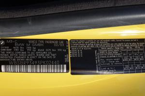 BMW M3 Convertible 2003 года  (NA)